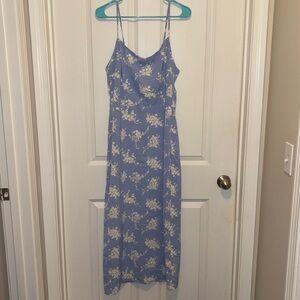 NWT Abercrombie & Fitch Sccopneck Slip Midi Dress